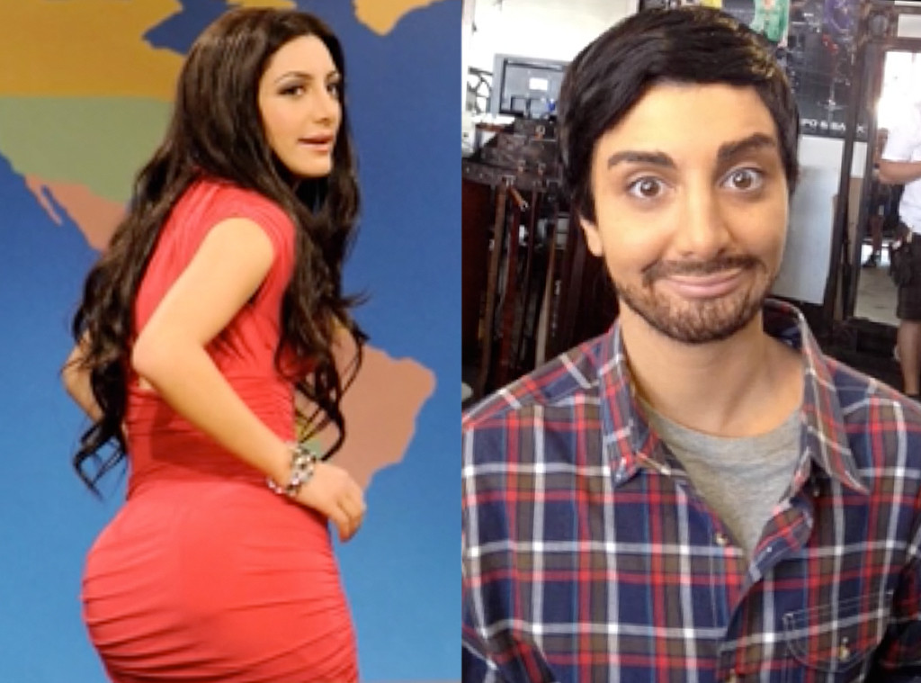 Snl S Nasim Pedrad Talks Kardashians Impersonates Aziz Ansari E Online